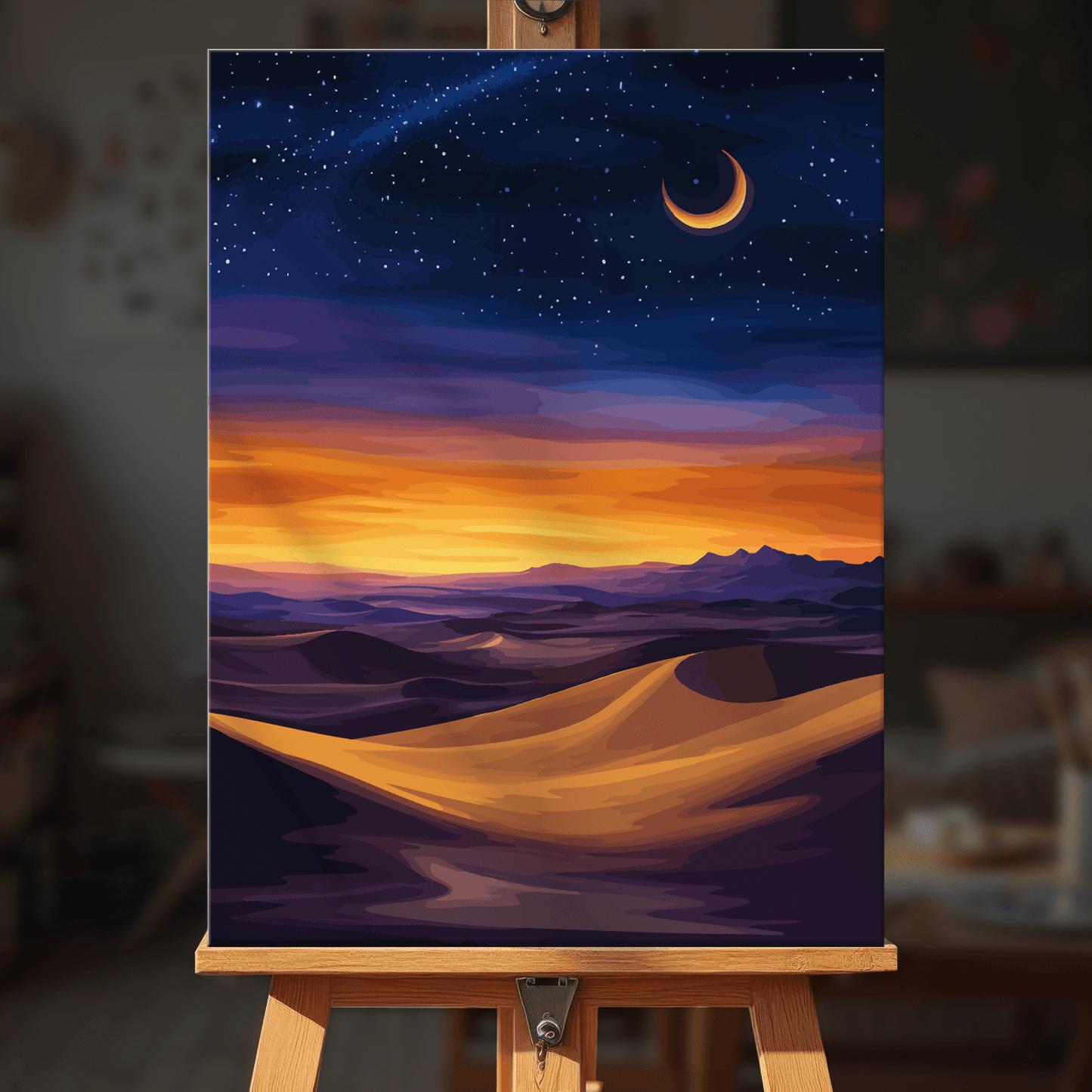 Paint by numbers - Silent Dunes - MyArt