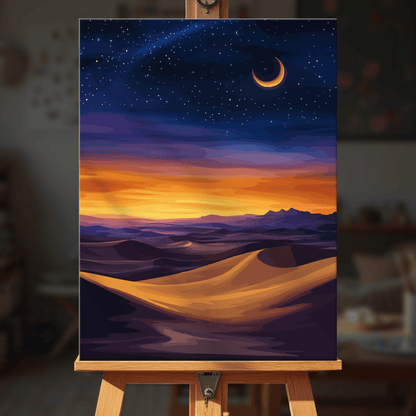 Paint by numbers - Silent Dunes - MyArt