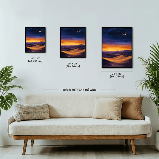 Paint by numbers - Silent Dunes - MyArt
