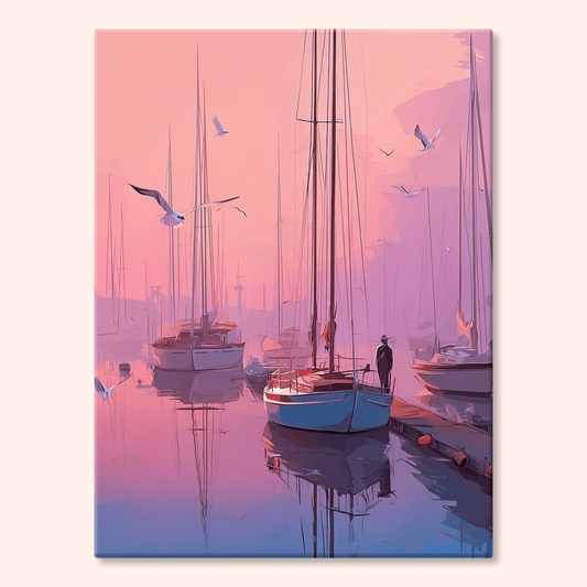 Paint by numbers - Silent Mooring - MyArt