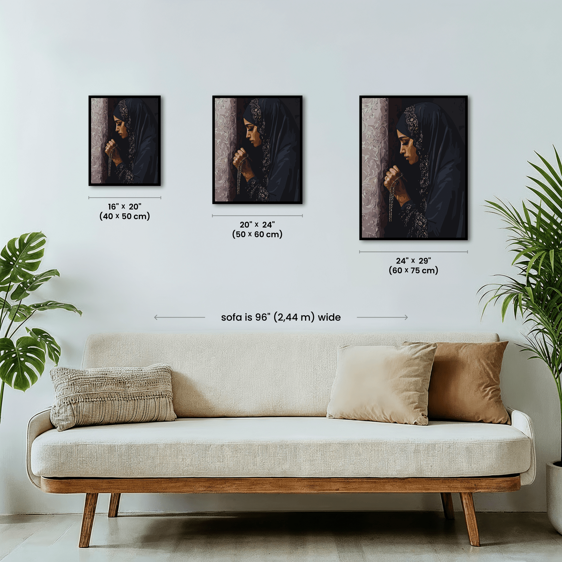 Paint by numbers - Silent Prayer - MyArt