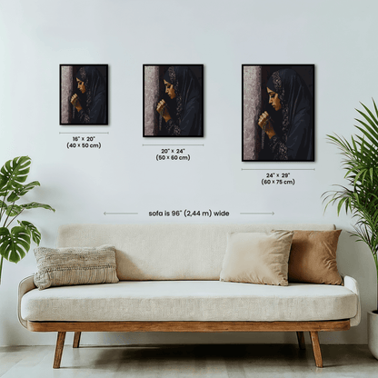 Paint by numbers - Silent Prayer - MyArt