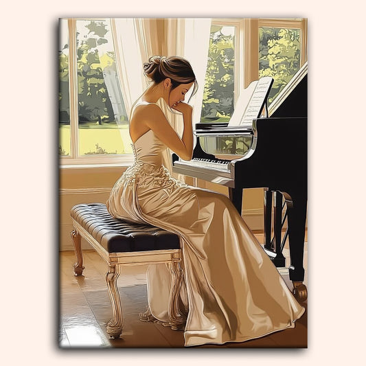 Paint by numbers - Silent Song - MyArt