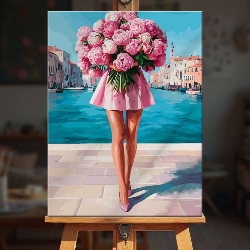 Paint by numbers - Silk Bloom Flow - MyArt