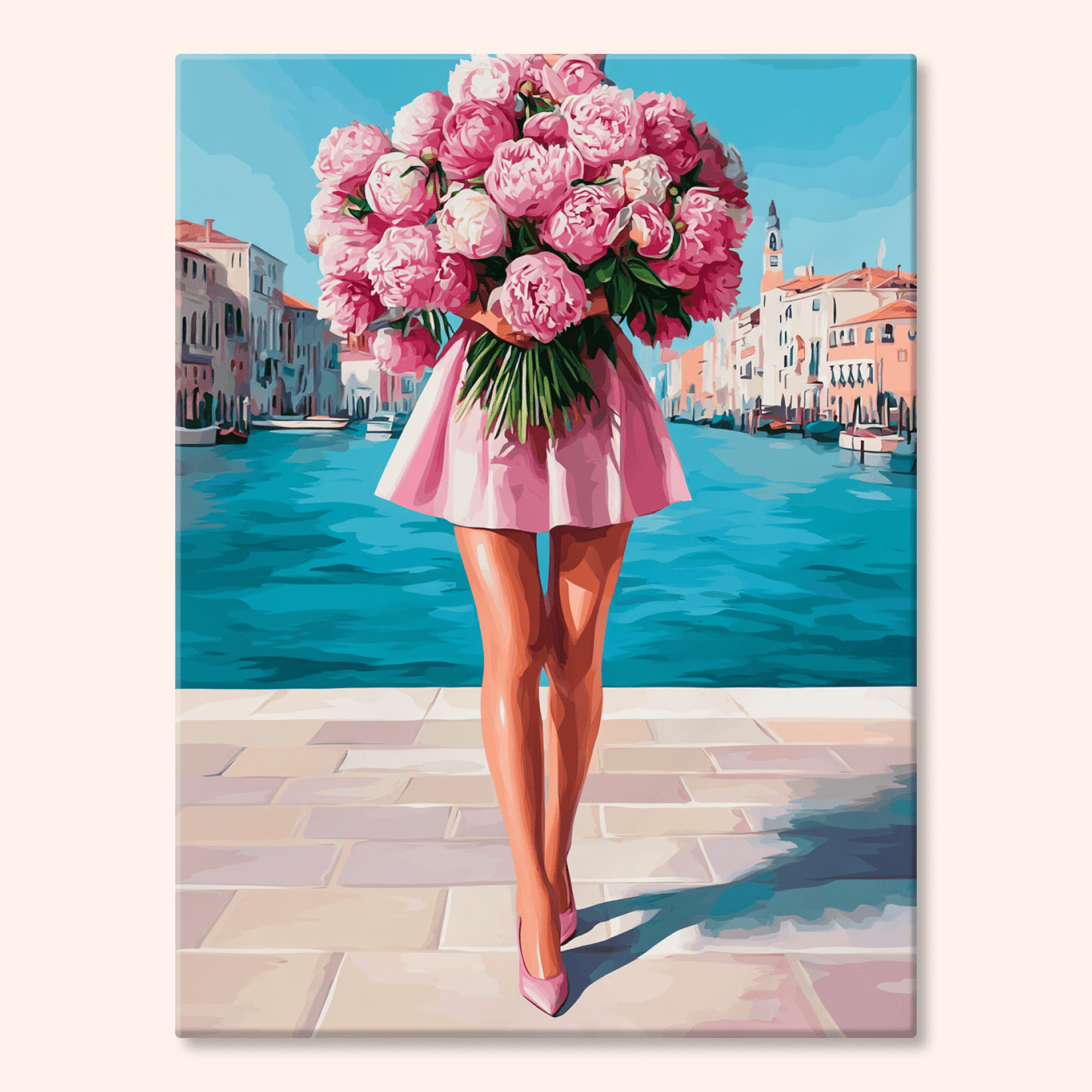 Paint by numbers - Silk Bloom Flow - MyArt