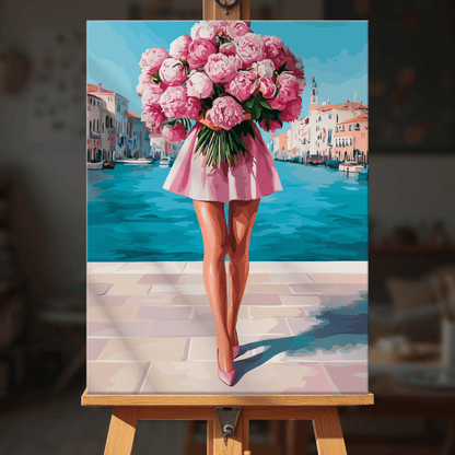 Paint by numbers - Silk Bloom Flow - MyArt