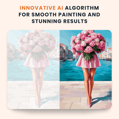 Paint by numbers - Silk Bloom Flow - MyArt