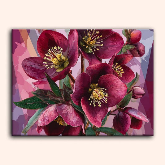 Paint by numbers - Silken Floral Veil - MyArt