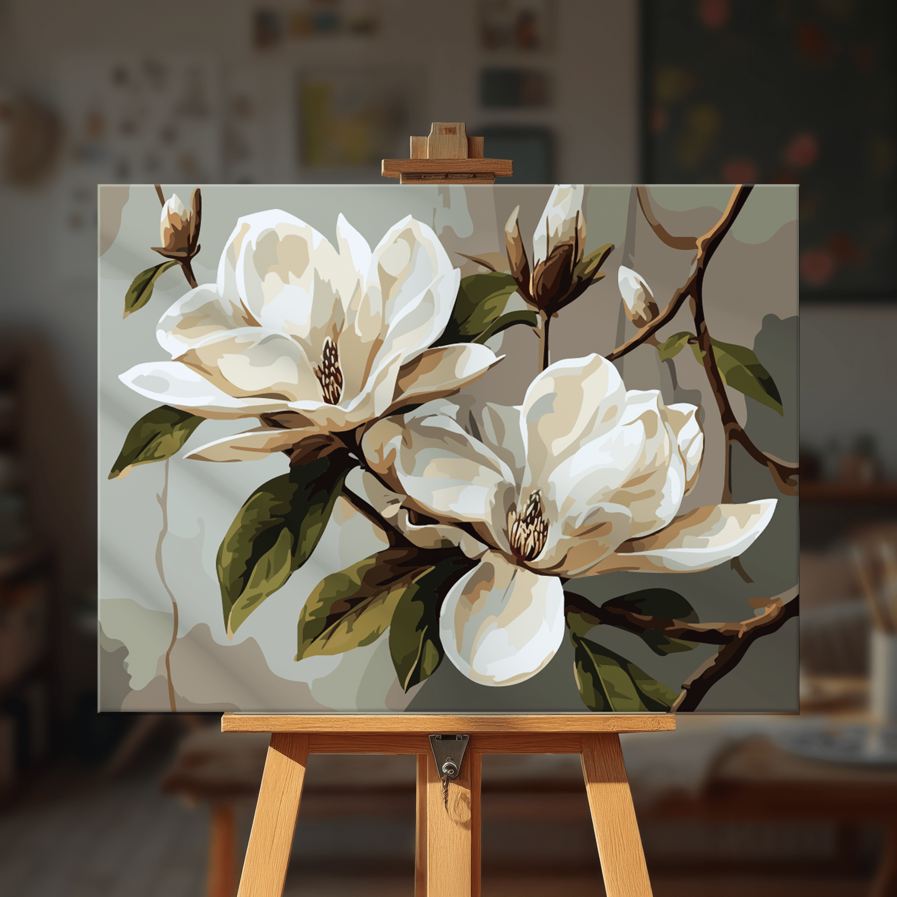 Paint by numbers - Silken Veil - MyArt