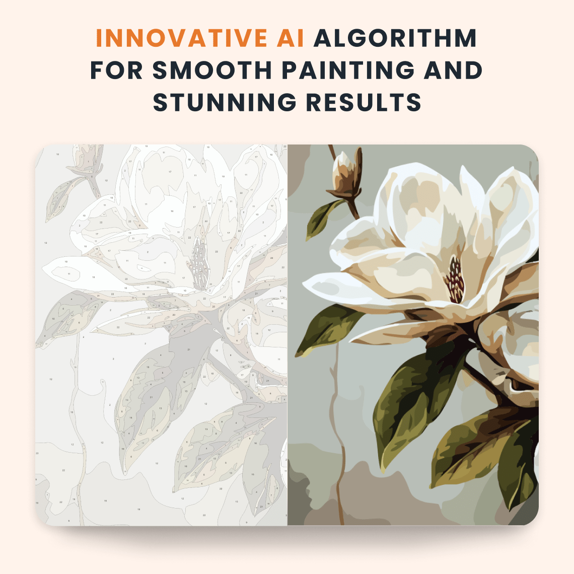 Paint by numbers - Silken Veil - MyArt