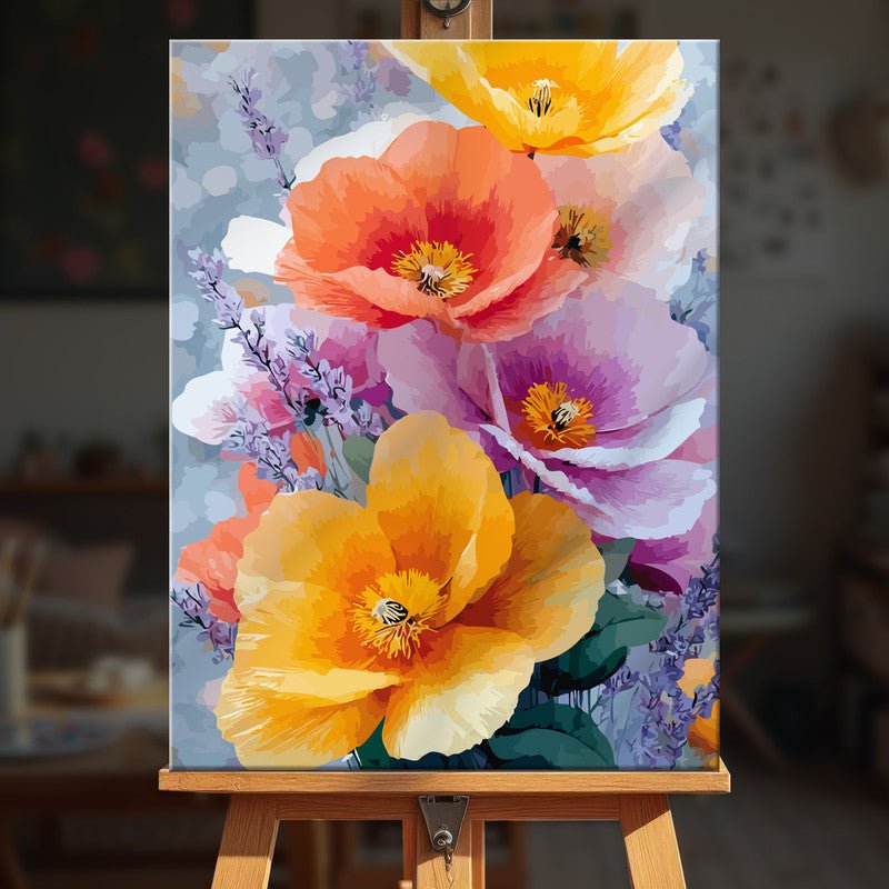 Paint by numbers - Simple Garden Line - MyArt