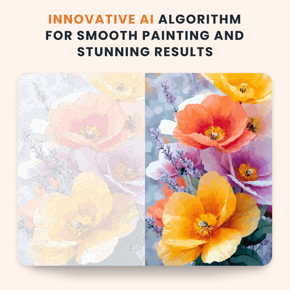 Paint by numbers - Simple Garden Line - MyArt