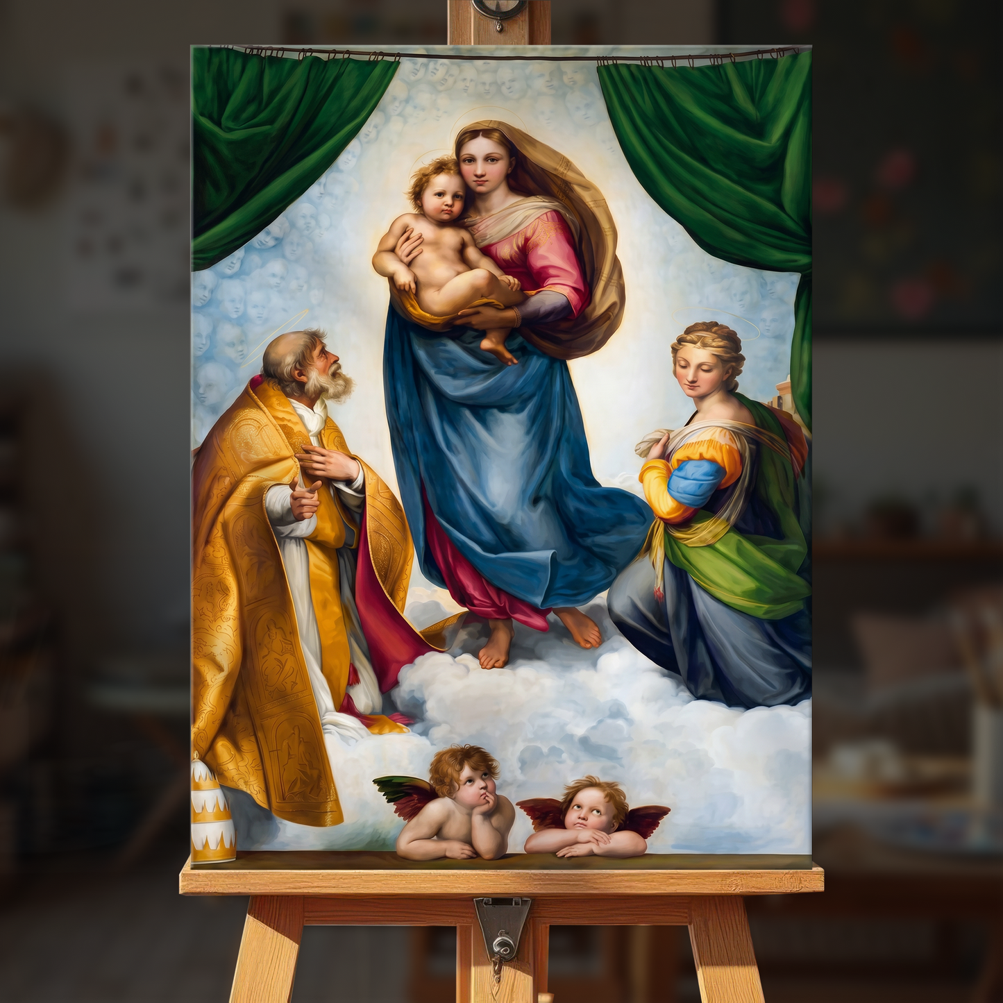 Sistine Madonna - Raphael