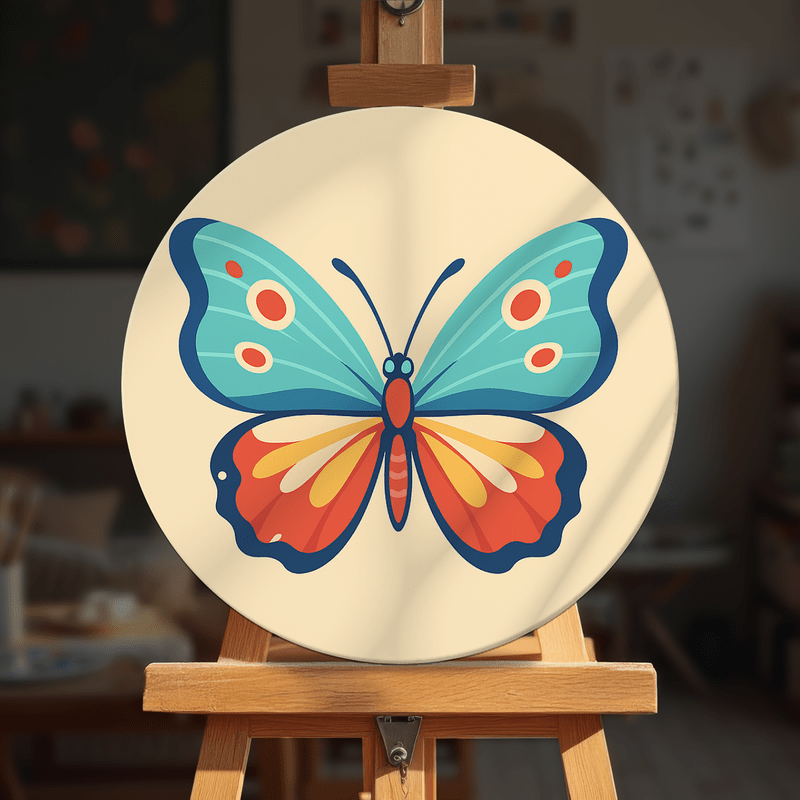 Paint by numbers - Sky Butterfly - MyArt