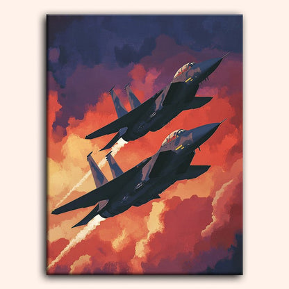 Paint by numbers - Sky Guardians - MyArt