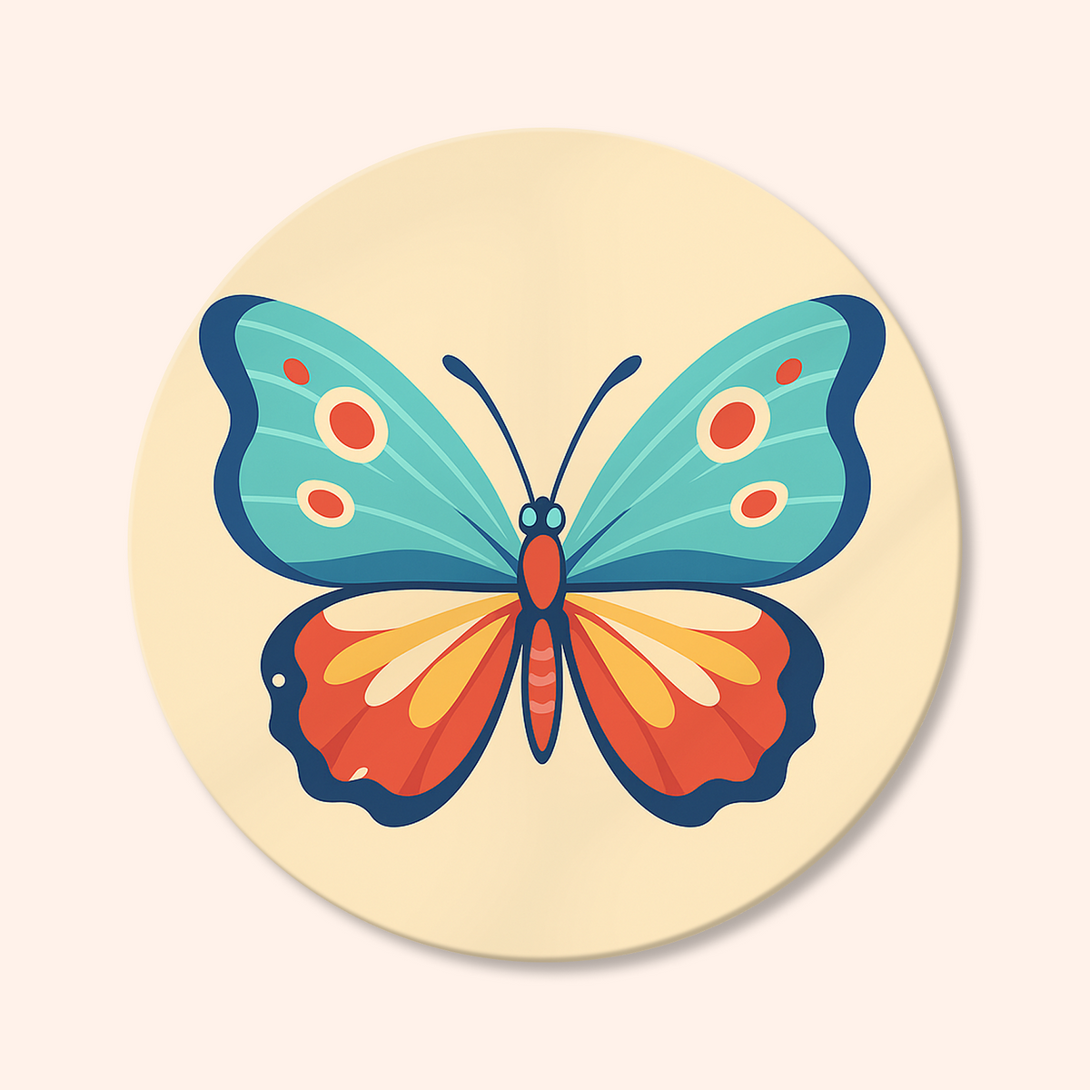 Paint by numbers - Sky Butterfly - MyArt