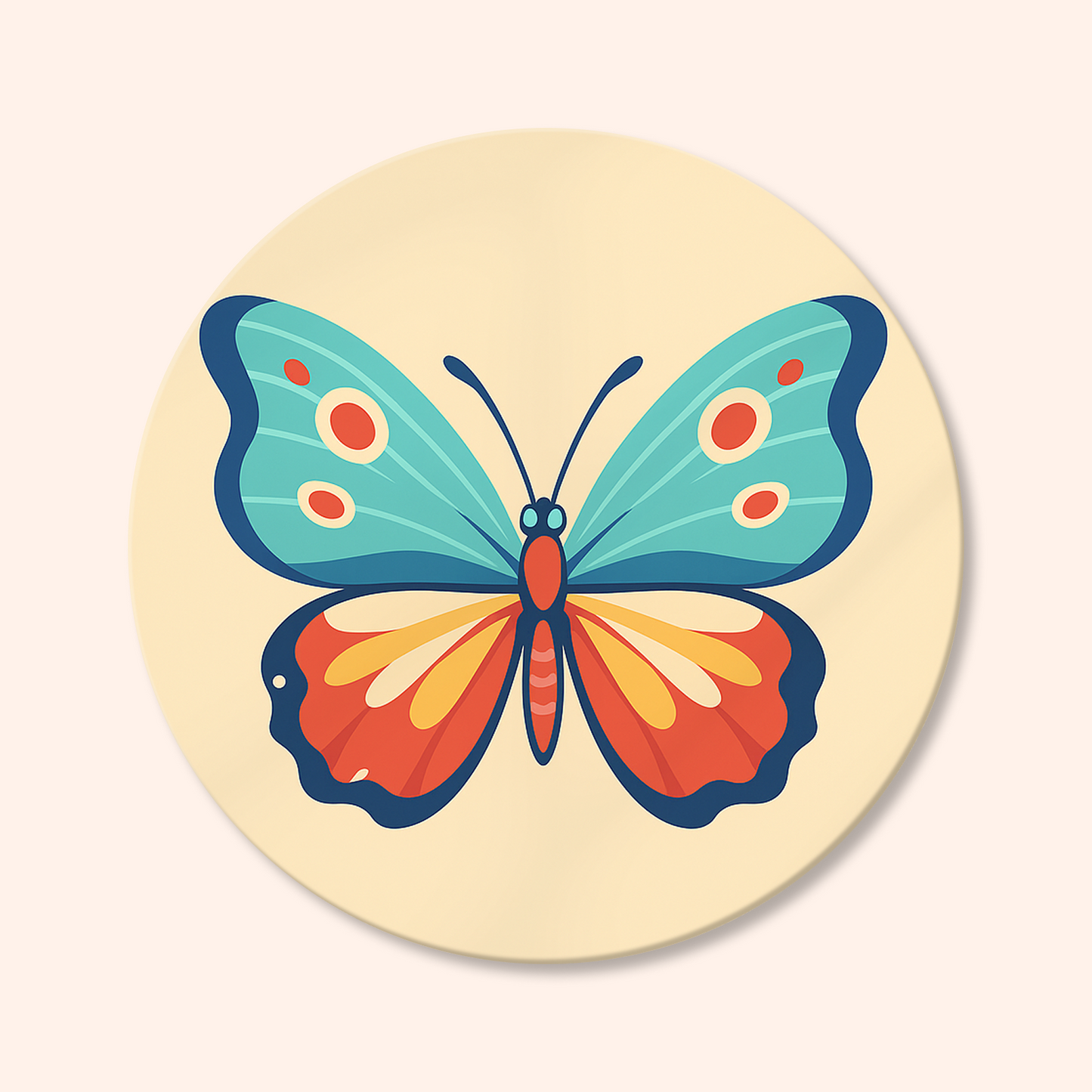 Paint by numbers - Sky Butterfly - MyArt