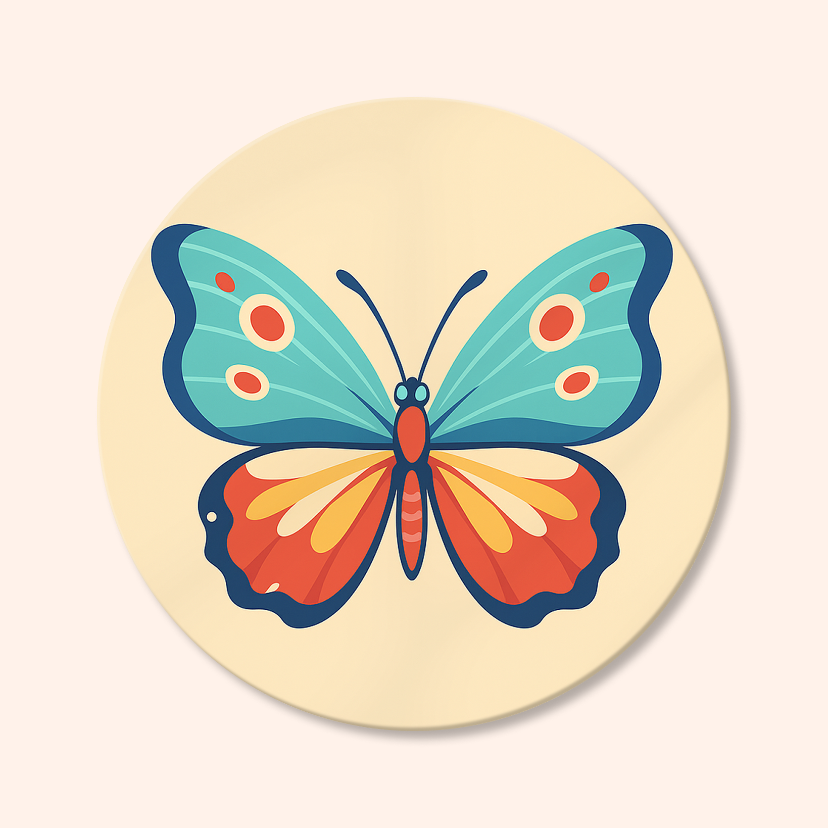 Paint by numbers - Sky Butterfly - MyArt