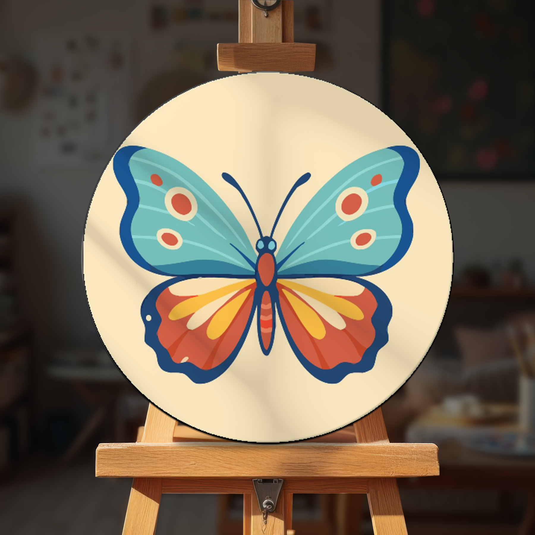 Paint by numbers - Sky Butterfly - MyArt