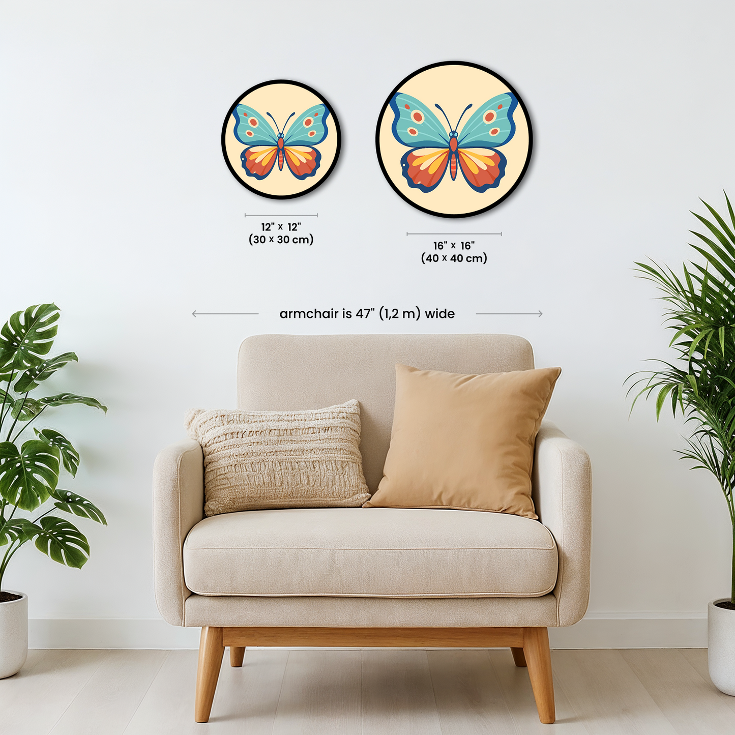 Paint by numbers - Sky Butterfly - MyArt