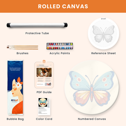 Paint by numbers - Sky Butterfly - MyArt