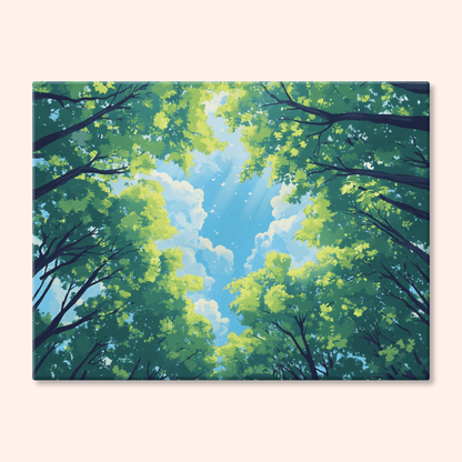 Paint by numbers - Sky Canopy - MyArt