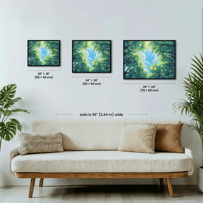 Paint by numbers - Sky Canopy - MyArt