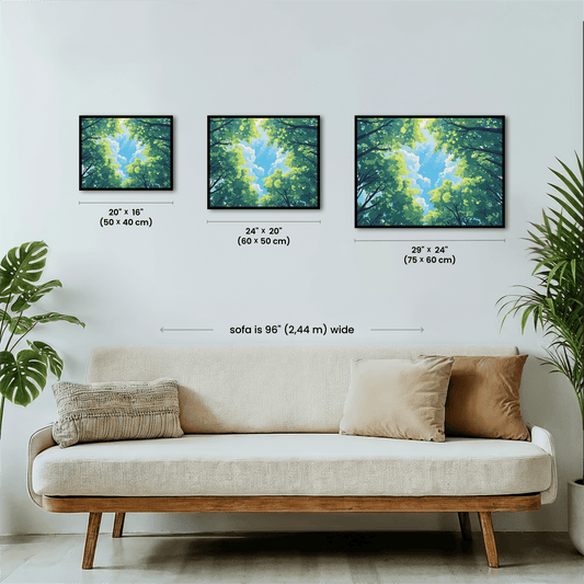 Paint by numbers - Sky Canopy - MyArt