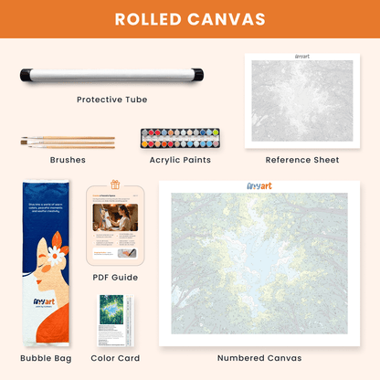 Paint by numbers - Sky Canopy - MyArt