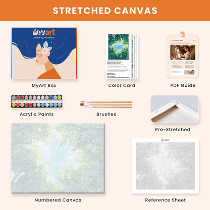 Paint by numbers - Sky Canopy - MyArt