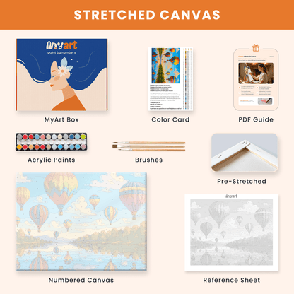 Paint by numbers - Sky Parade - MyArt