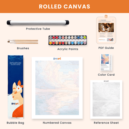 Paint by numbers - Skyline Serenity - MyArt