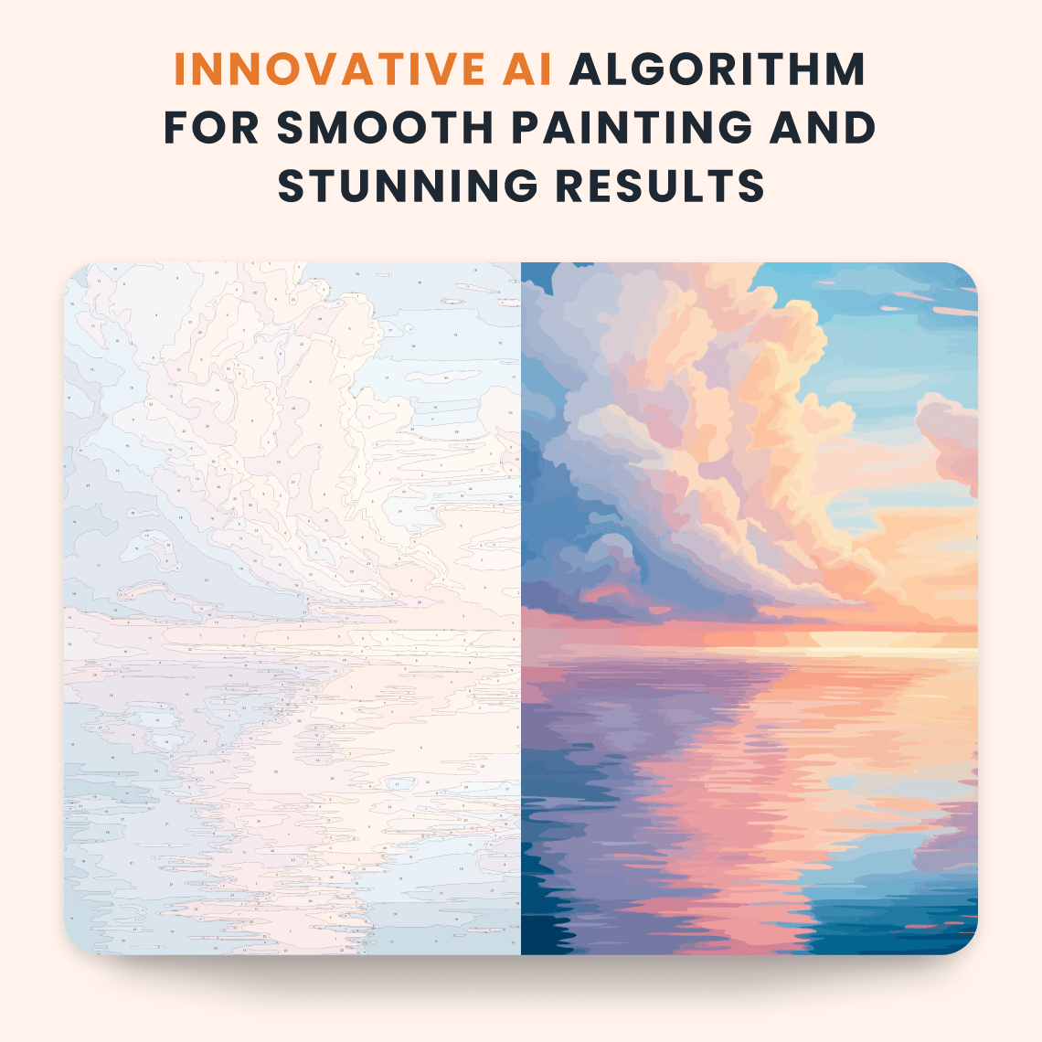 Paint by numbers - Skyline Serenity - MyArt