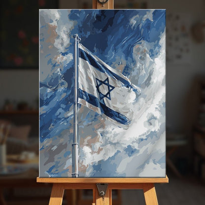 Paint by numbers - Skyward Banner - MyArt