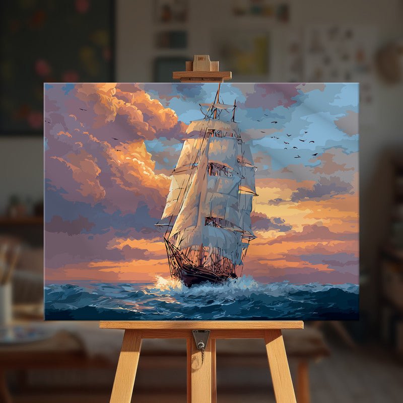 Paint by numbers - Skyward Drift - MyArt