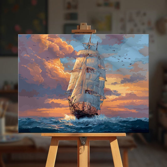 Paint by numbers - Skyward Drift - MyArt