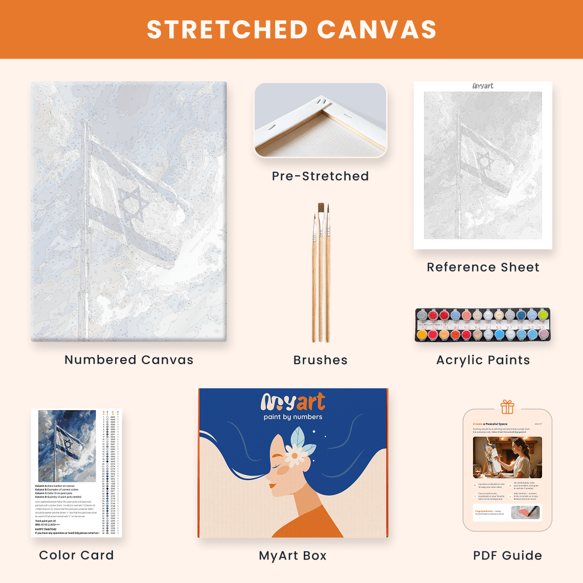 Paint by numbers - Skyward Banner - MyArt