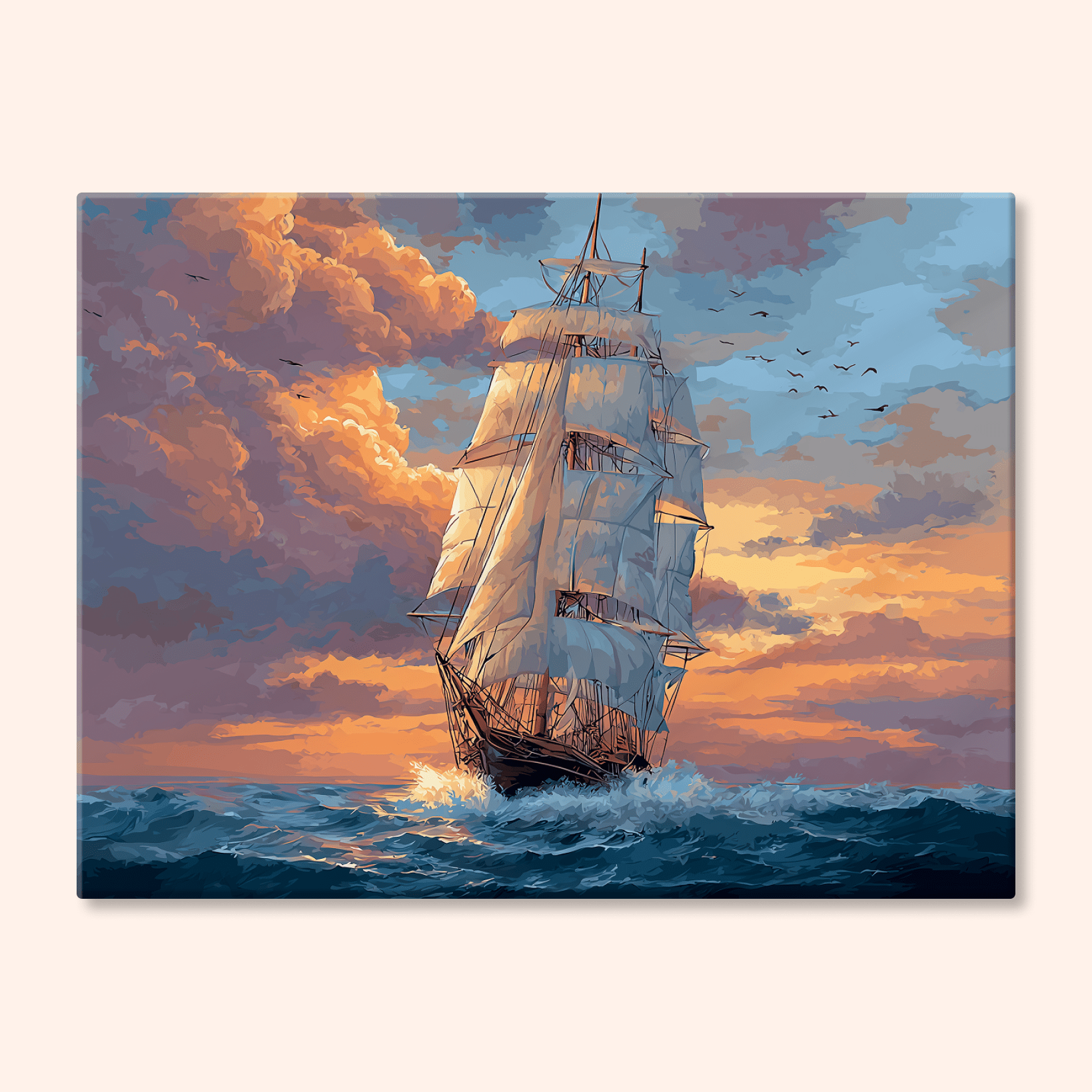 Paint by numbers - Skyward Drift - MyArt