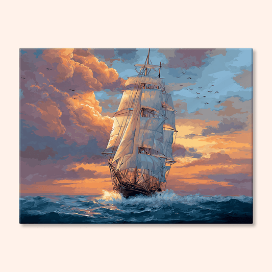 Paint by numbers - Skyward Drift - MyArt