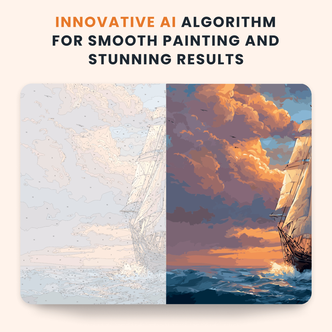 Paint by numbers - Skyward Drift - MyArt