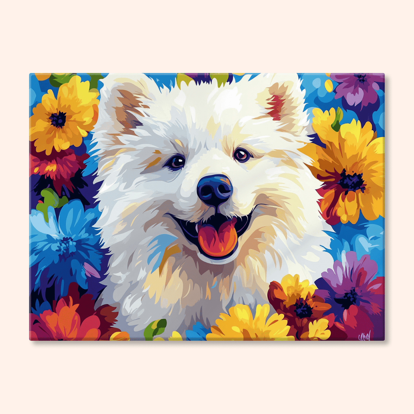 Paint by numbers - Smiling Pup - MyArt