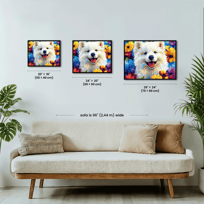 Paint by numbers - Smiling Pup - MyArt