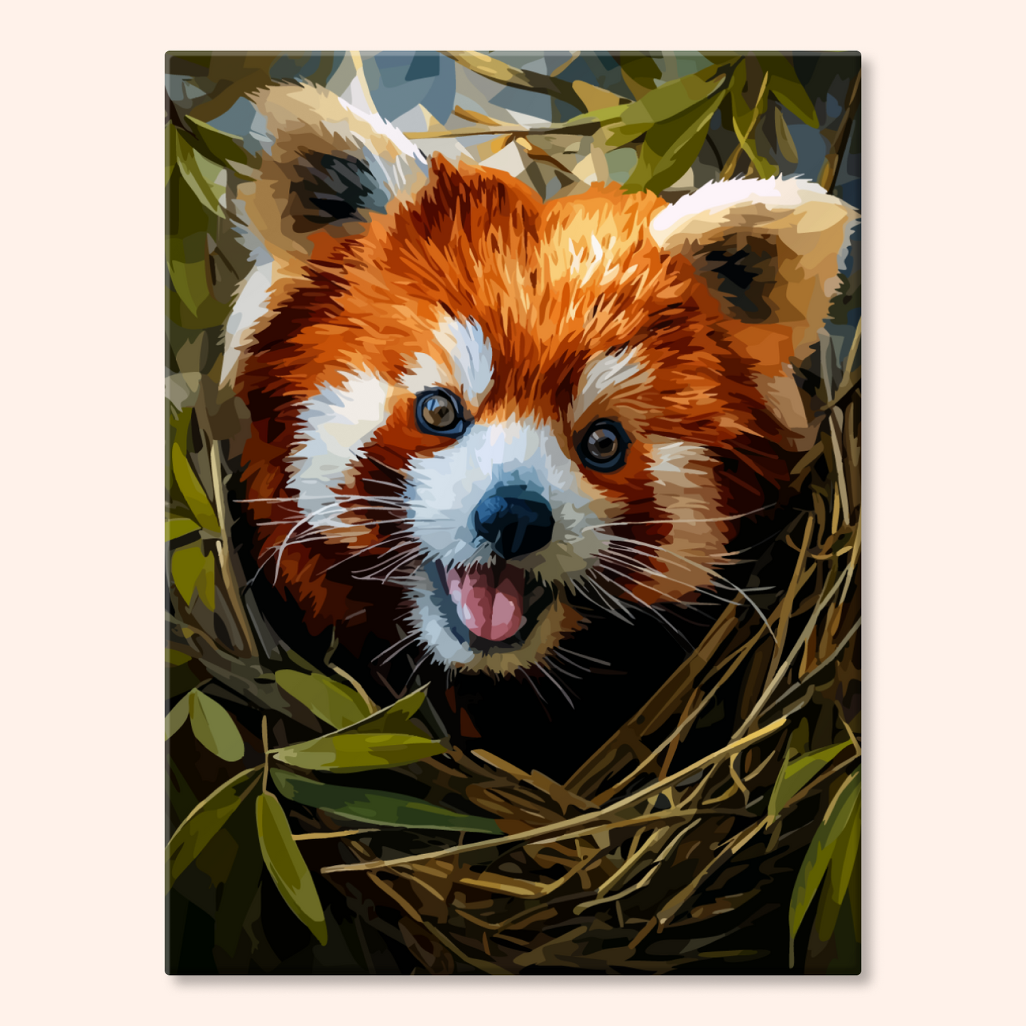 Smiling Red Panda