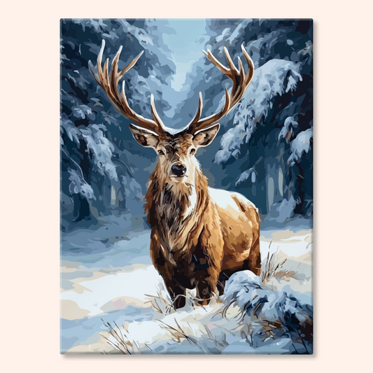 Snow Stag