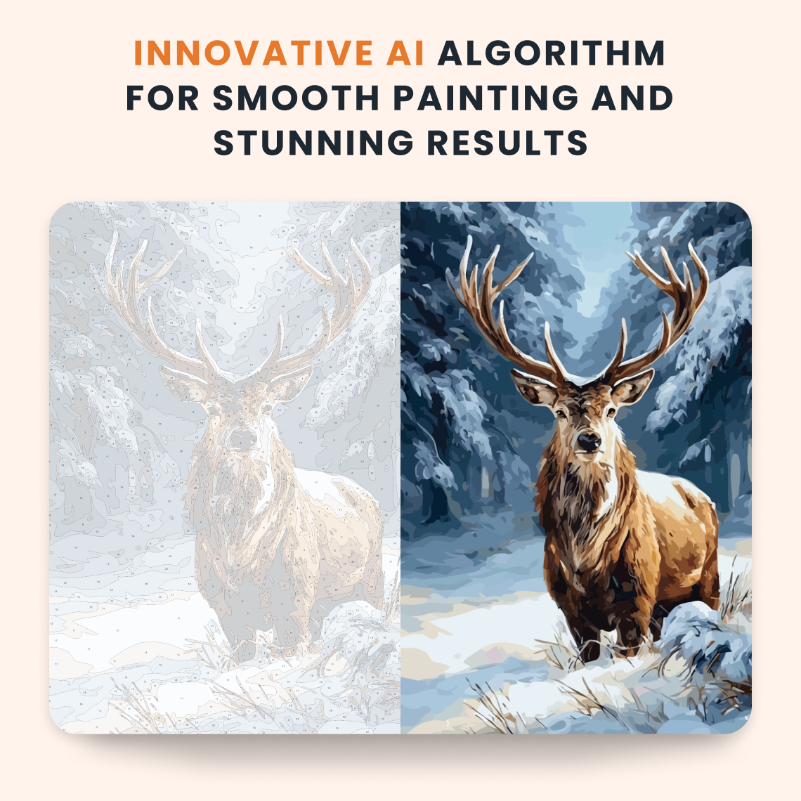 Snow Stag