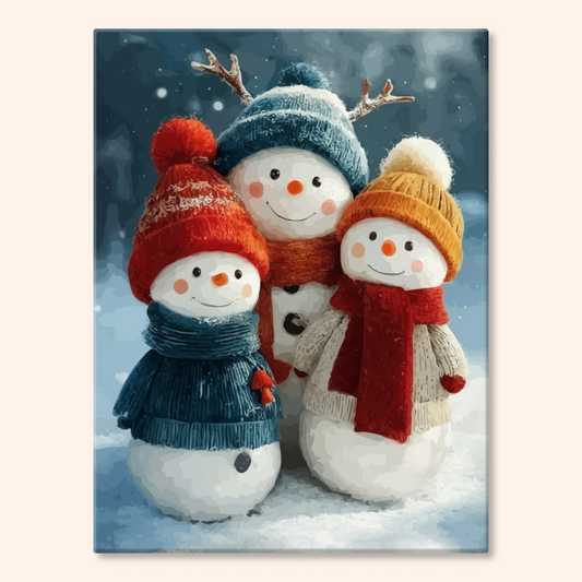 Snowman Family