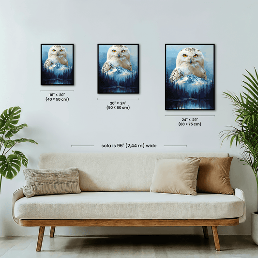 Paint by numbers - Snowy Owl - MyArt