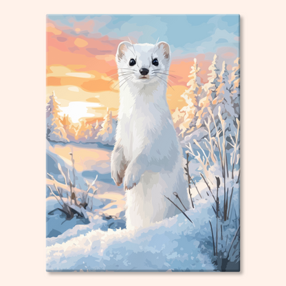 Snowy Stoat