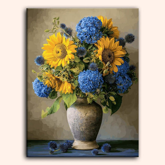 Paint by numbers - Soft Floral Tone - MyArt