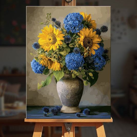 Paint by numbers - Soft Floral Tone - MyArt